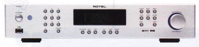 Rotel RT-09 - Ловим музыку сетью