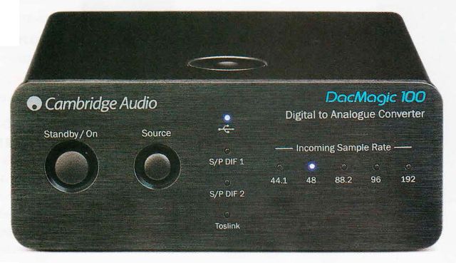 Cambridge Audio DacMagic 100 - Открытый и объемный звук разностороннего ЦАП